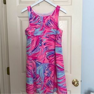 Lilly Pulitzer Jackie Silk Shift Dress EUC